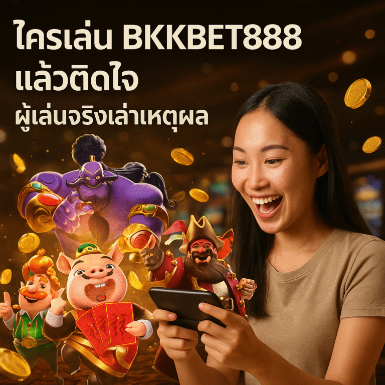ใครเล่น BKKBET888 แล้วติดใจ ‑ ผู้เล่นจริงเล่าเหตุผล