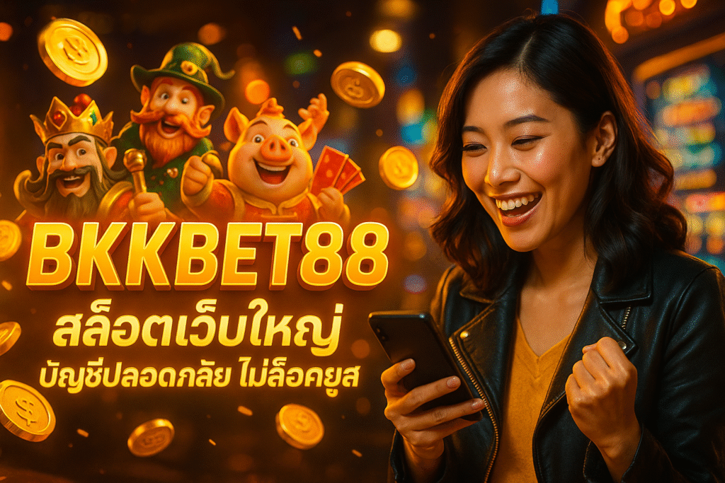 BKKBET888 สล็อตเว็บใหญ่ บัญชีปลอดภัย ไม่ล็อคยูส
