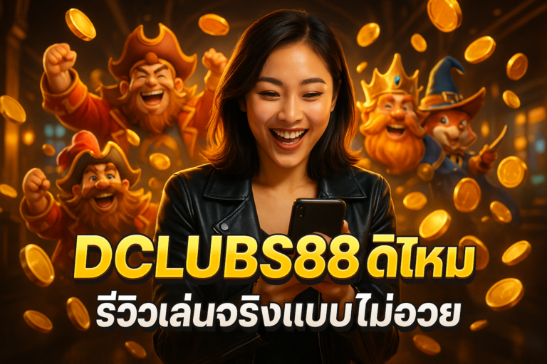 DCLUBS88 ดีไหม รีวิวเล่นจริงแบบไม่อวย