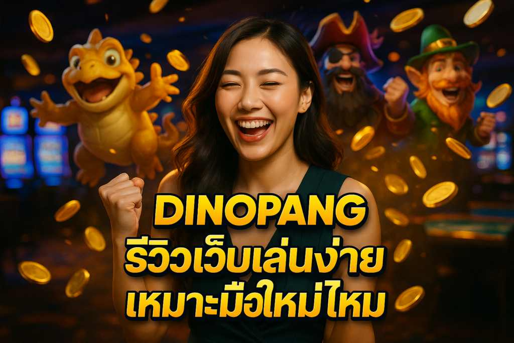 DINOPANG รีวิวเว็บเล่นง่ายเหมาะมือใหม่ไหม